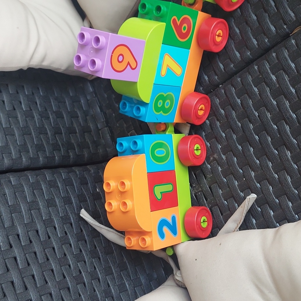 Lego Duplo ~ "My First # Train" - Picture 4 of 4